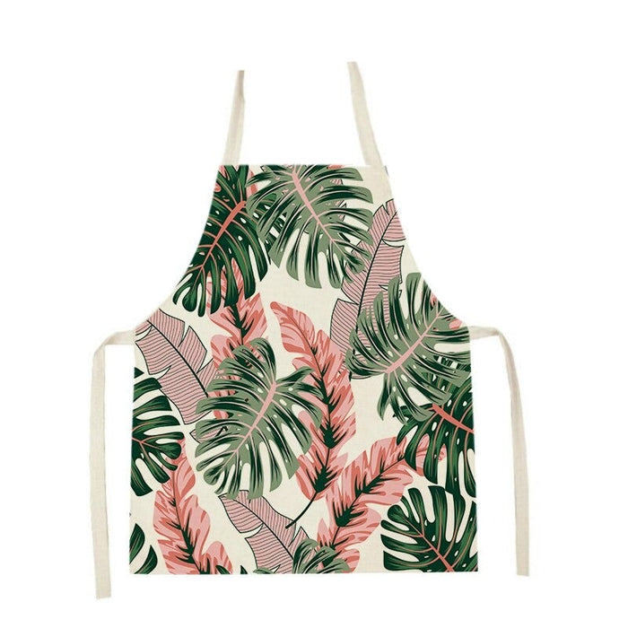 Household Cleaning Plant Women's Apron