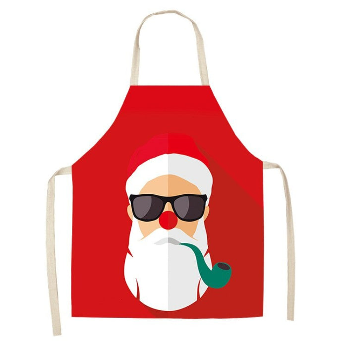 Printed Christmas Theme Aprons