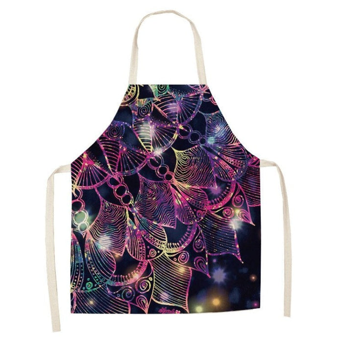 Unique Print Sleeveless Aprons