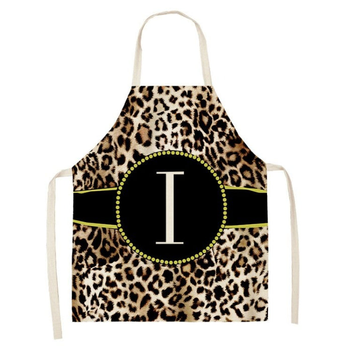 Leopard Print Cleaning Apron