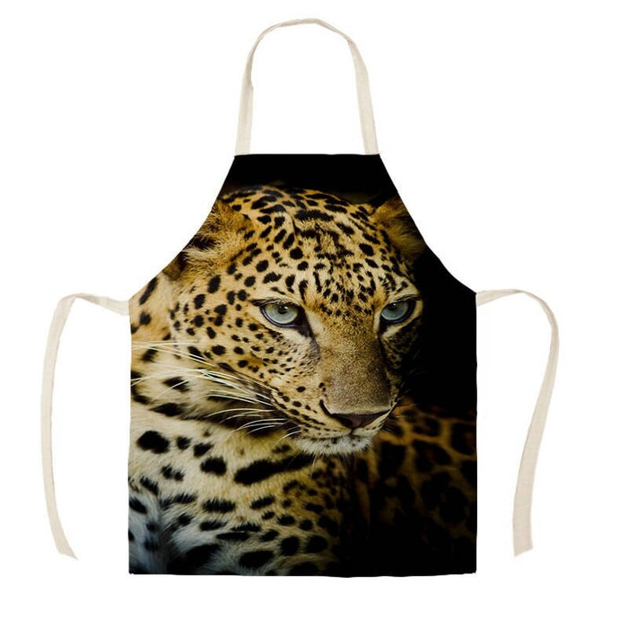 Animal Printed Household Kitchen Apron