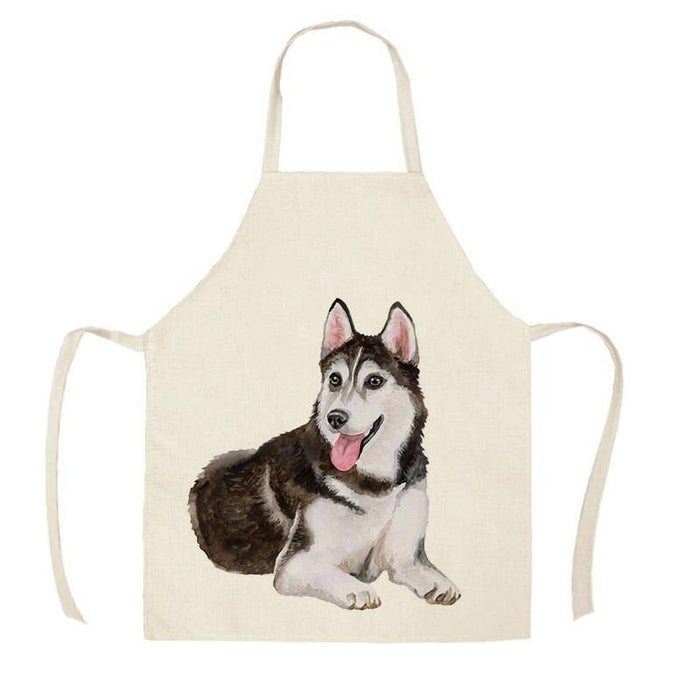 Dogs Printed Aprons