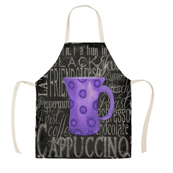 Coffee Pattern Kitchen Apron