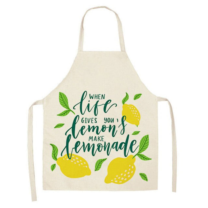 Fruit Patterned Kitchen Apron