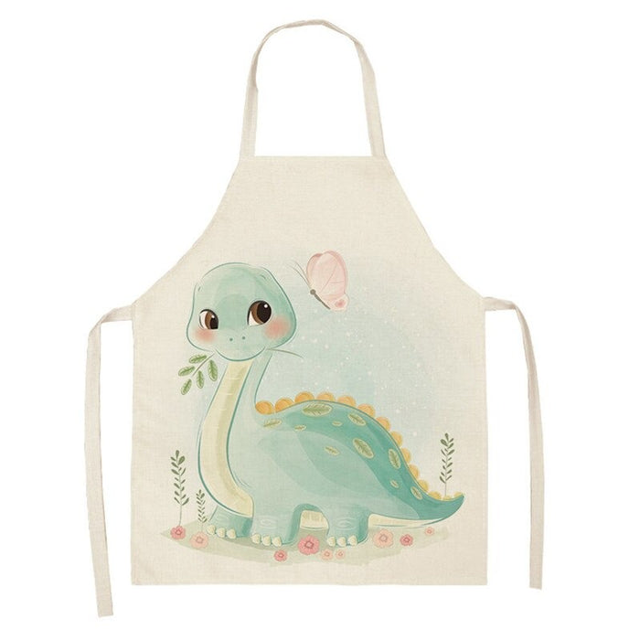 Home Cartoon Rabbit Print Apron