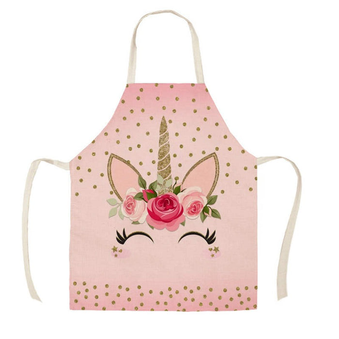 Printed Animal Sleeveless Aprons