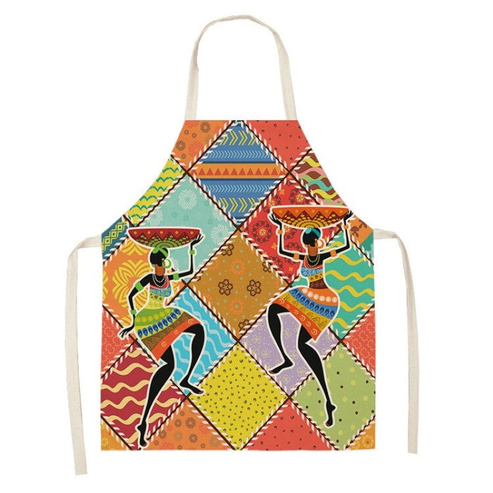 African Style Printed Apron