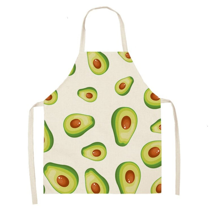 Printed Avocado Kitchen Aprons