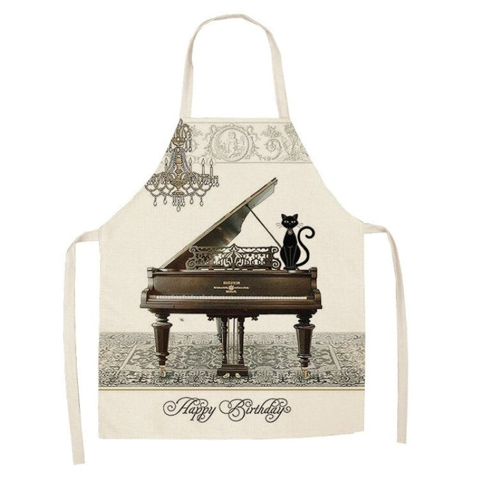 Cat Pattern Apron