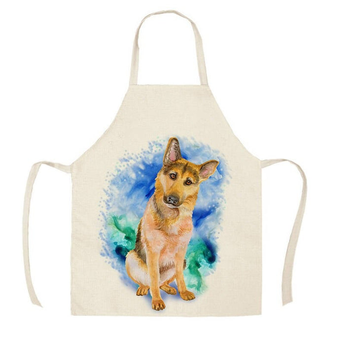 Dogs Printed Aprons