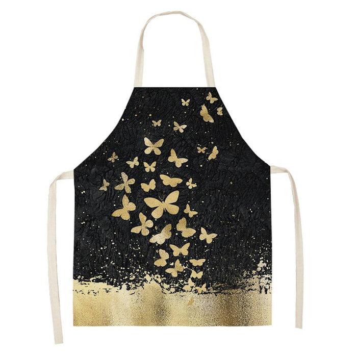 Printed Natural Art Aprons