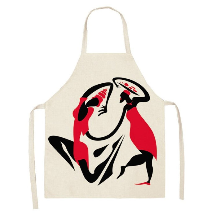 African Collection Style Printed Kitchen Apron