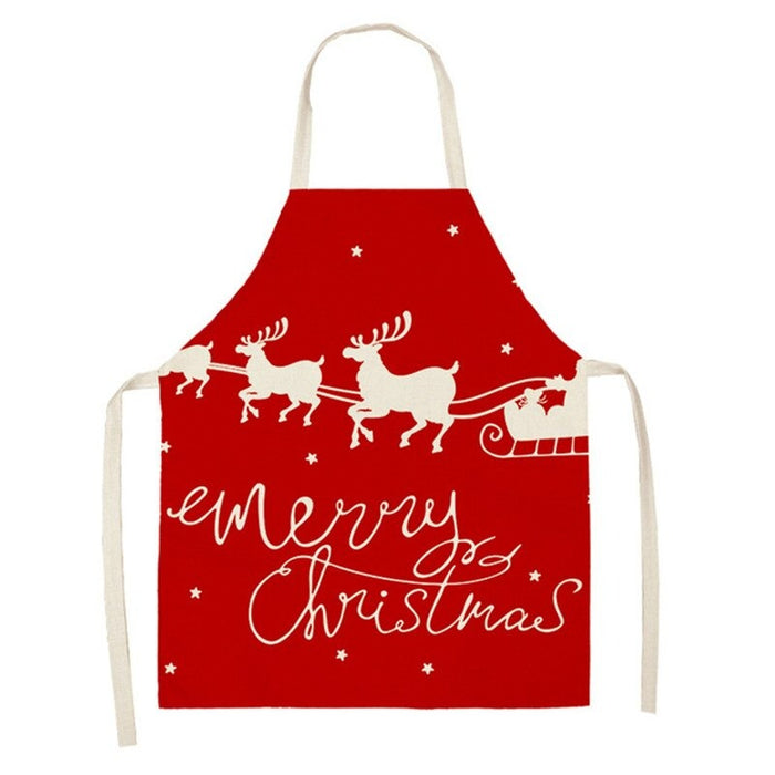 Christmas Celebration Themed Print Aprons