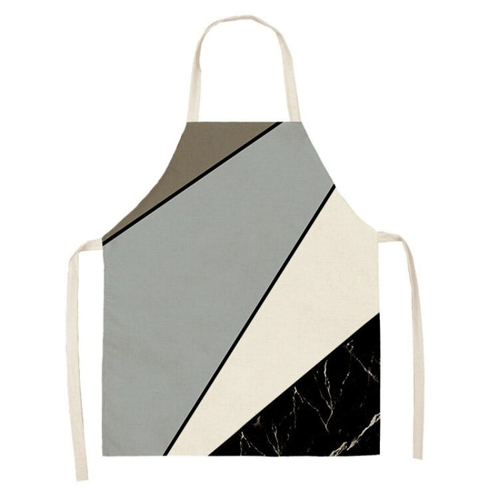 Sleeveless Geometric Patterns Apron