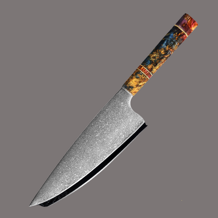 8.5 Inch Japanese Style Damascus Steel Chef Knife