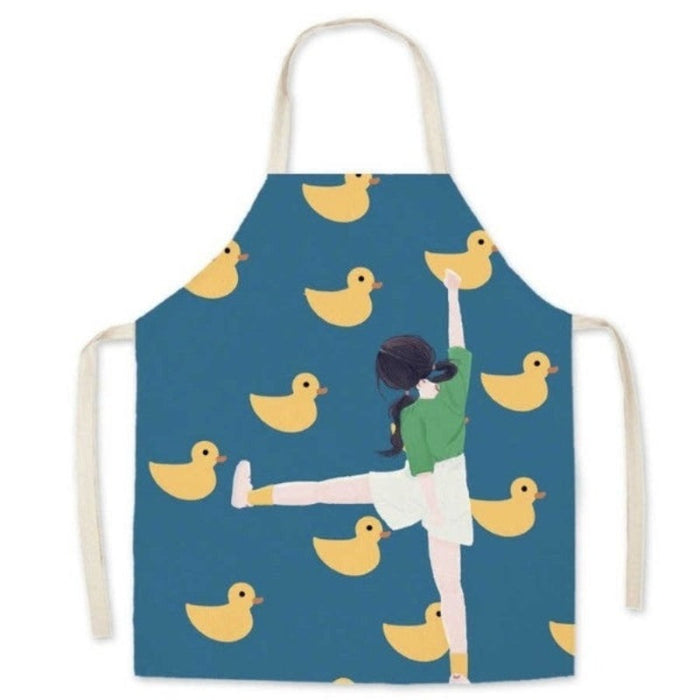 Anime Print Apron