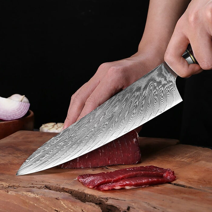 67 Layers Japanese Damascus Stainless Steel Chef Knife