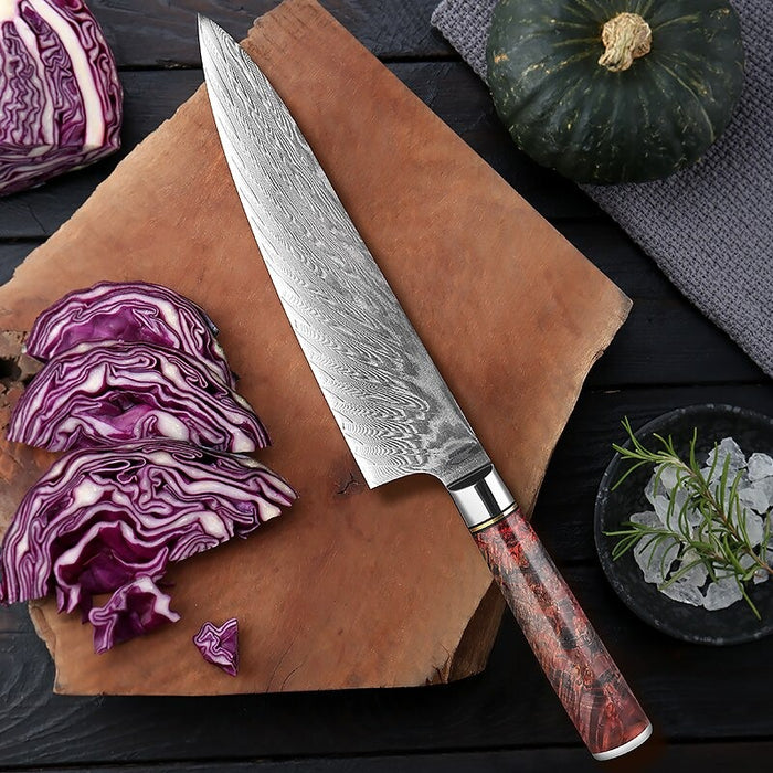 67 Layers Japanese Damascus Stainless Steel Chef Knife