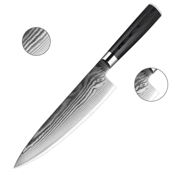 Japanese Damascus Stainless Steel Chef Knife