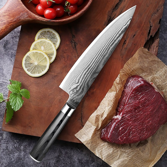 Japanese Damascus Stainless Steel Chef Knife