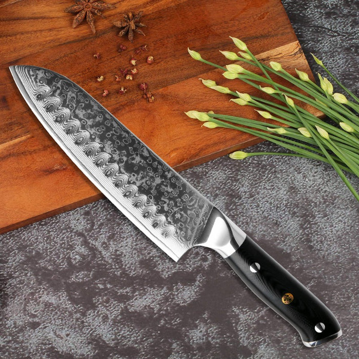 Japanese Style Kitchen Chef Santoku Knife