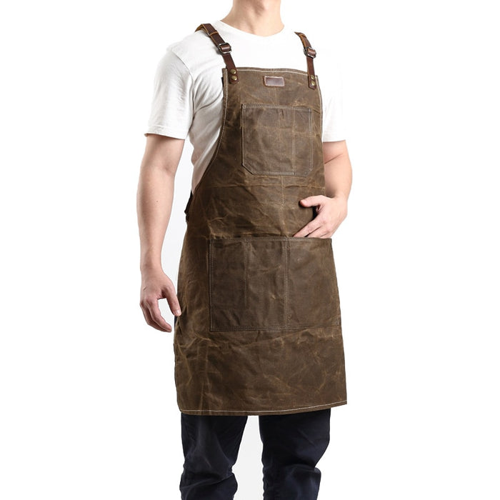 Leather BBQ Apron