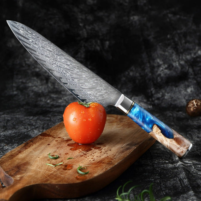 Japanese Damascus Steel Chef Paring Knife