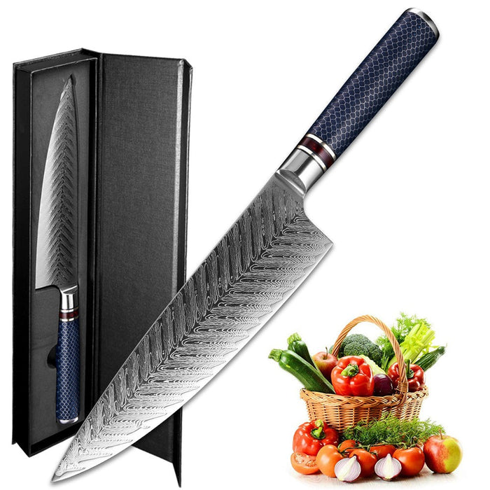 8 Inch Sharp Damascus Steel Chef Knife