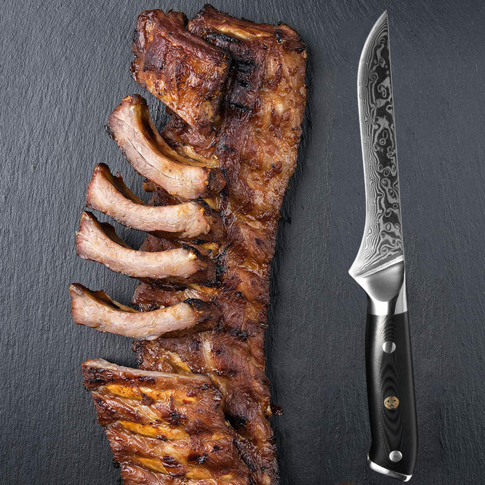 The 67 layer Damascus steel Boning Steak Knife