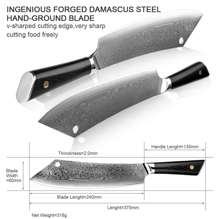 Damascus Steel Professional Chef Knife