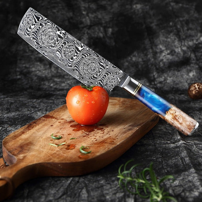 The Damascus Steel Chef Knife Sets