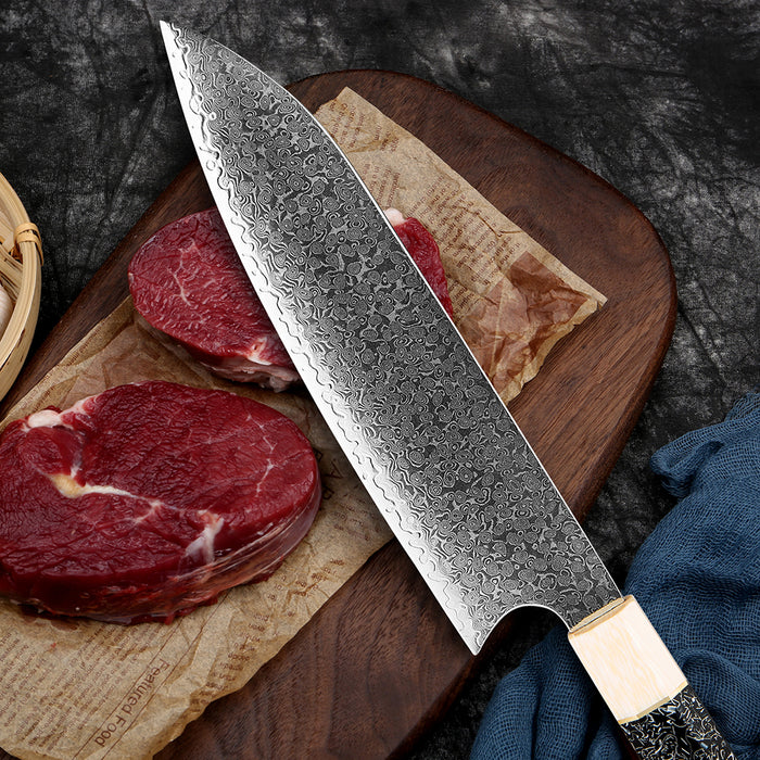 8 Inch Japanese Santoku Chef Knife