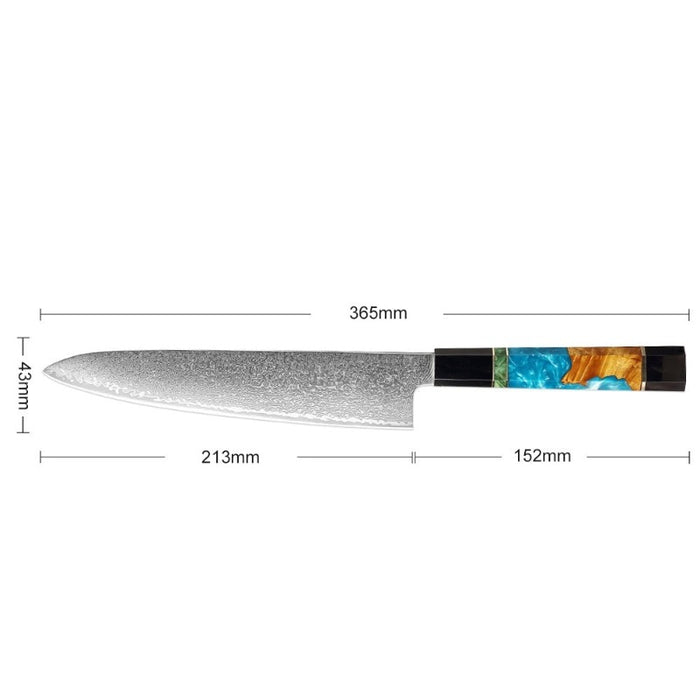 The 8.5 Inch Damascus Steel Chef Knife