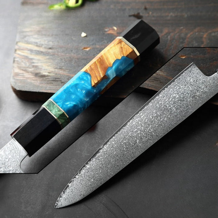 The 8.5 Inch Damascus Steel Chef Knife