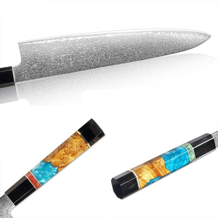 The 8.5 Inch Damascus Steel Chef Knife