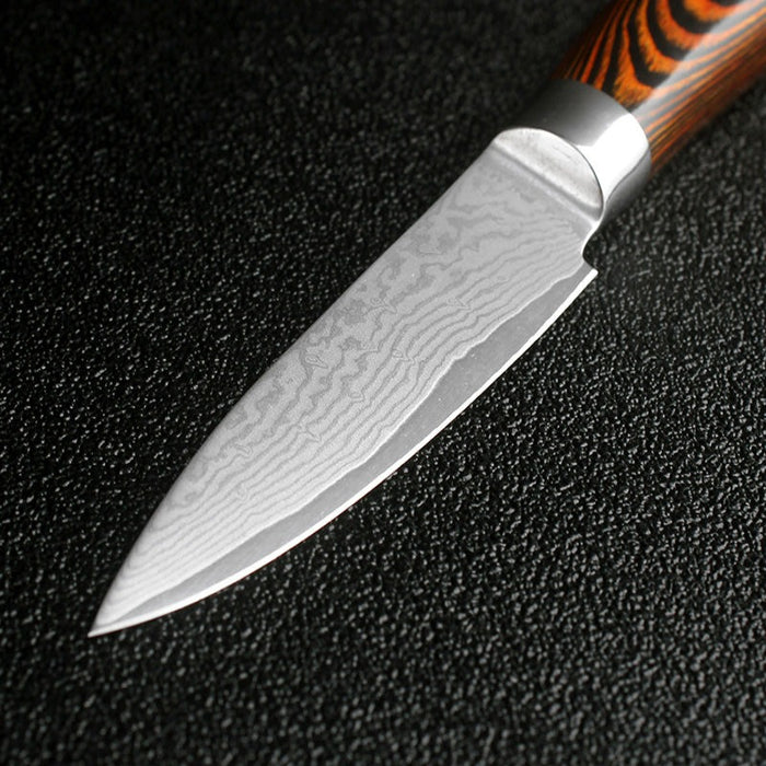 Japanese Damascus Steel Chef Paring Knife