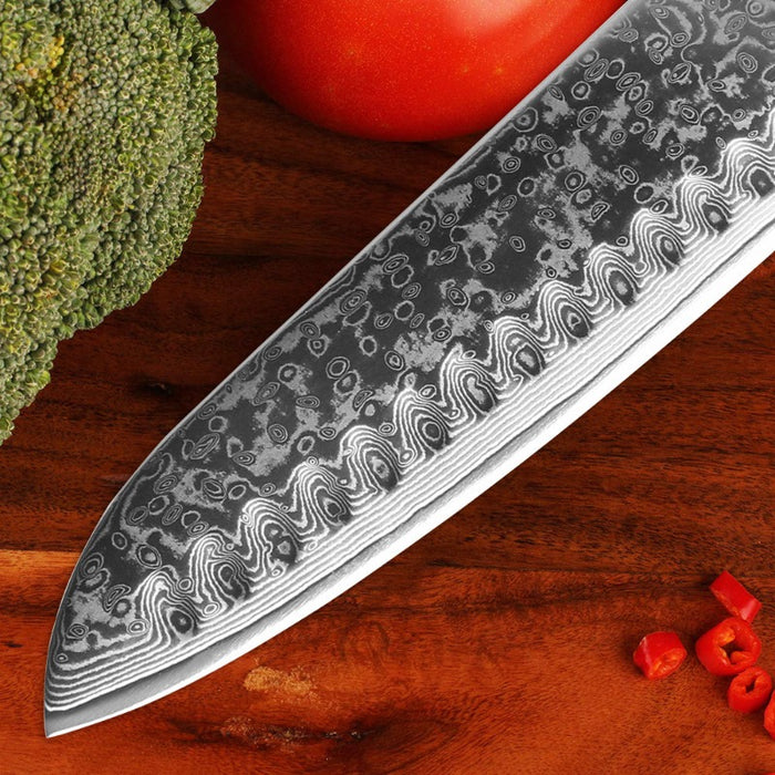 Japanese Style Kitchen Chef Santoku Knife