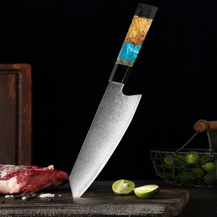 8 Inch Japanese Damascus Steel Chef Knife