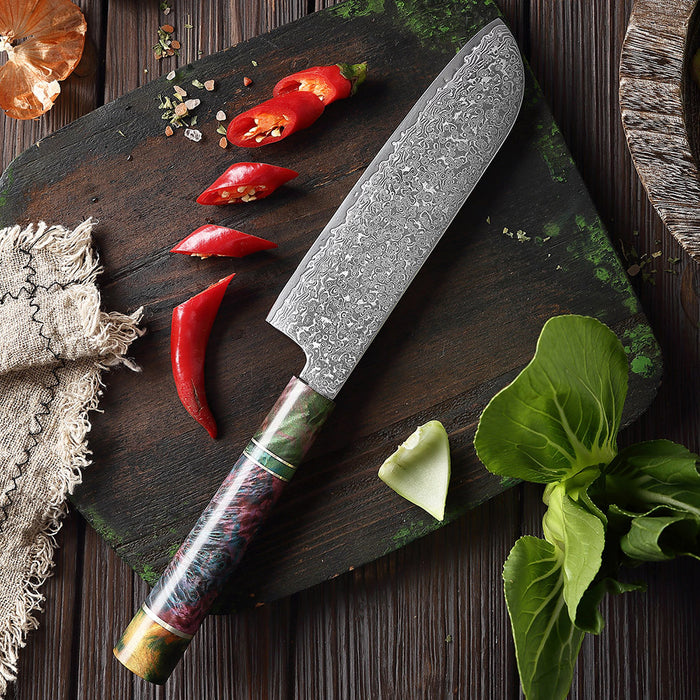 The 8 Inch Stainless Steel 67 Layer Chef Knife