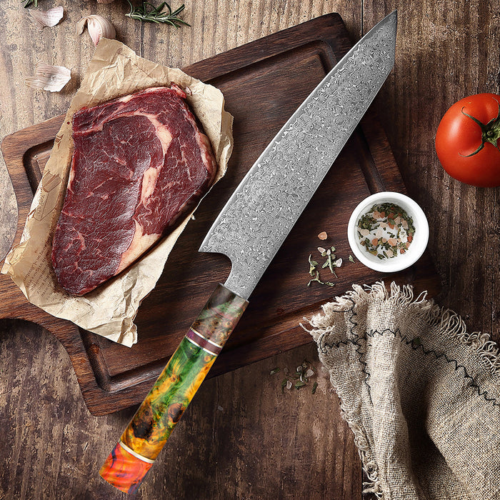 The 8 Inch Stainless Steel 67 Layer Chef Knife