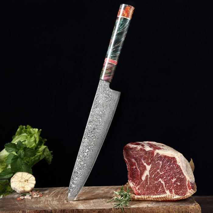 The 8 Inch Stainless Steel 67 Layer Chef Knife