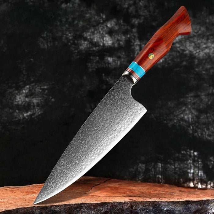 The Damascus Steel Chef Knife