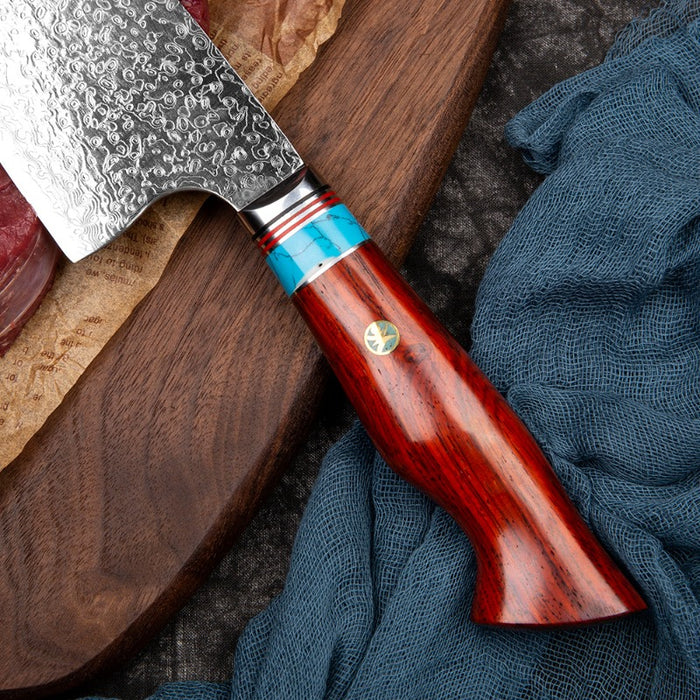 The Damascus Steel Chef Knife