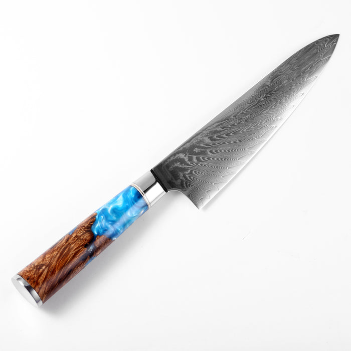 The Damascus Steel Japanese Chef Knife