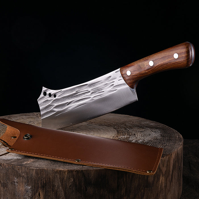 Hand Forged Bone Cutter Stainless Steel Boning Knife