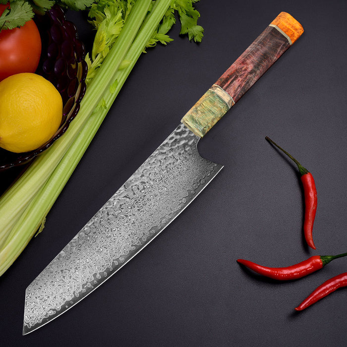 8 Inch Damascus Steel Hand Forged Sharp Chef Knife