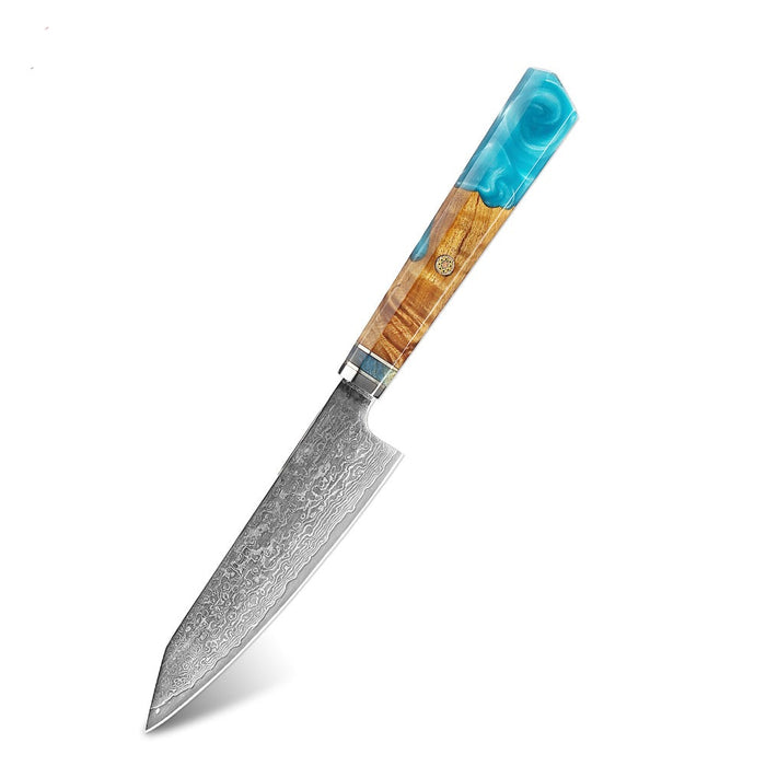 5 Inch Chef Knife Japanese 67 Layer Damascus Super Steel