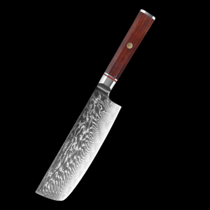 7 Inch Nakiri Japanese Samurai Cleaver Knife