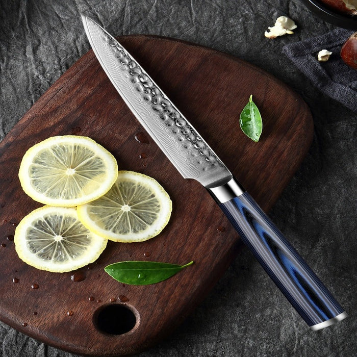 Special Chef Paring Knife Real Damascus Steel