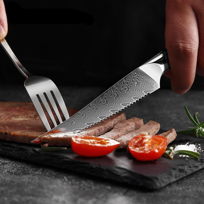 The Japanese 67 Layer Boning Steak Knife